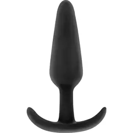 Black&Silver Hansel Silicone Plug with Ergonomic Handle 8.2cm