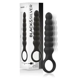 Black & Silver Bob silikonski intimni masažer sa 10 modova vibracije