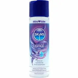Skins Hybrid analni lubrikant 130ml, mešavina vode i silikona, bez mirisa