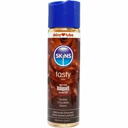 Skins Tasty Lubrikant na Bazi Vode Dupla Čokolada 130ml Veganski