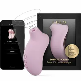 LELO SONA 3 Cruise intimni sonični stimulator Soft Pink, povezivanje preko aplikacije