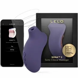LELO SONA 3 Sonic System Cyber Purple, ultra mekani silikon, kontrola putem aplikacije