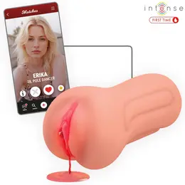 Intense Erika anatomski intimni stimulator od TPE materijala, vodootporan, sa reljefnom unutrašnjošću