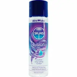 SKINS Fusion Hybrid Water & Silicone-Based Lubricant 130ml - Long-Lasting Formula