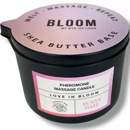 Eye of Love Bloom Massage Candle Sativa Sunny Daze 150ml Vegan Formula