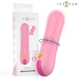 INTENSE Barbara Rolling Ball unutrašnji masažer, 10 modova, USB, roze