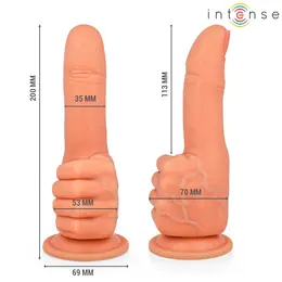 Intense Bender fleksibilni anatomski stimulator G tačke od medicinskog silikona, 11.3 cm