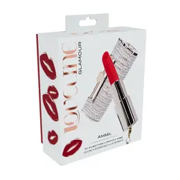 Loveline Angel Pink Lipstick-Style Personal Vibrator Set 4-in-1