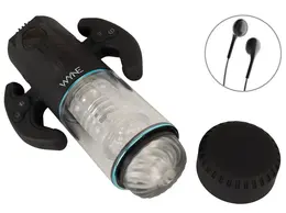 WYNE Model 11 aparat za intimnu stimulaciju sa dva motora, sivi, 29 cm