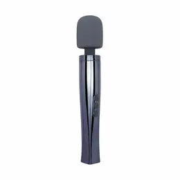 MyMagicWand Dynamite Grey, multifunkcionalni punjivi wand masažer