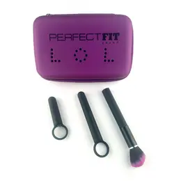 LOL Tingle Trio Intimate Vibe Set Purple/Black with Travel Case