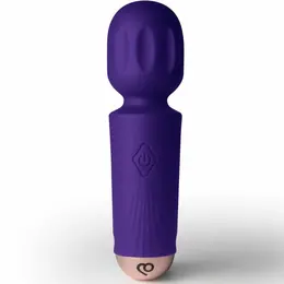 Rocks Off Mini punjivi masažer sa 16 modova Violet Dream, kompaktni aparat za masažu