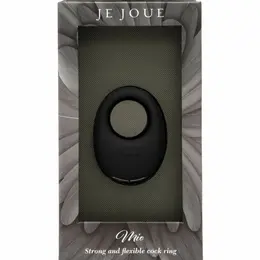 Je Joue Mio premium punjivi fleksibilni intimni prsten crni