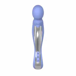 Teazers Curved Wand Lavender, ergonomski silikonski vibrirajući masažer
