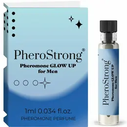 PheroStrong Glow Up muški parfem 1ml, moderan drvenasto citrusni miris