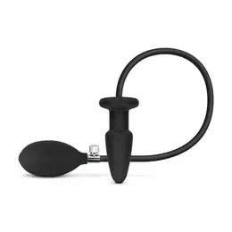 EasyToys Inflatable Anal System Black sa podesivom veličinom i ventilom za ispuštanje vazduha