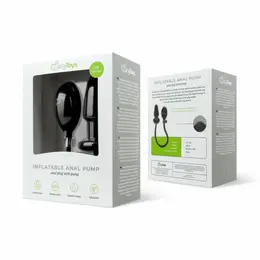EasyToys Inflatable Anal System Black sa podesivom veličinom i ventilom za ispuštanje vazduha