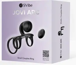 Snail Vibe Jovi Arc Noir Haze intimni sistem prstenova sa daljinskim upravljačem