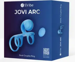 Snail Vibe Jovi Arc intimni prsten za parove Blue Haze, trostruki ArcFit sistem