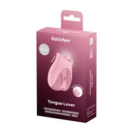 Satisfyer Tongue Lover Pink - Flickering Silicone Intimate Device USB-C