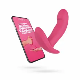 EasyConnect Ivy nosivi intimni stimulator na upravljanje preko aplikacije, ljubičasti, kompaktni
