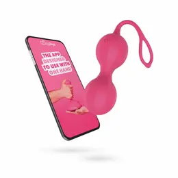 EasyConnect Stella pametni vibrirajući trenažer karličnog dna, roze
