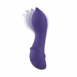Teazers Curling Mini Vibrator Midnight Violet - Compact Precision Device