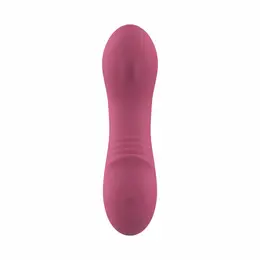 Teazers Rolling Mini Vibrator Raspberry Pink, kompaktni ergonomski masažer