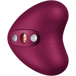 FUN FACTORY LIBERA Air Pulse sistem u prelepoj bordo boji, kompaktan model sa punjivom baterijom