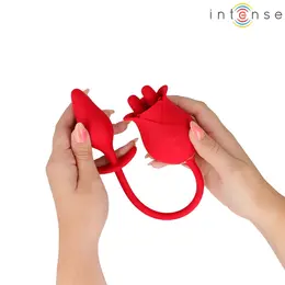 Intense Melanie dualni stimulator sa cik cak pokretima i 10 modova rada, roze