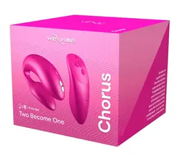 We-Vibe Chorus Cosmic Pink fleksibilni vibrator sa dva motora za parove