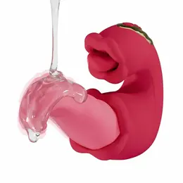 Teazers Double Tongue Pink silikonski intimni stimulator sa dvostrukim delovanjem