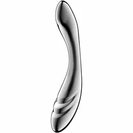 Satisfyer Pure Gravity 3 dvostrani intimni masažer od nerđajućeg čelika