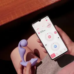 HoneyPlayBox Trill nosivi pametni vibrator u ljubičastoj boji sa senzorom pritiska i kontrolom preko aplikacije