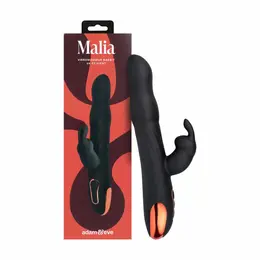 Adam & Eve Malia Silicone Dual-Action Intimate Massager Pink