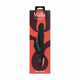 Adam & Eve Malia Silicone Dual-Action Intimate Massager Pink