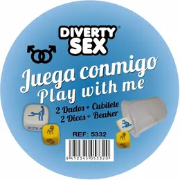 DIVERTY SEX set kockica za igru, zabavne kockice za aktivnosti i lokacije sa čašom, 30mm