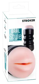 STROKER Oral Style intimni stimulator sa diskretnim pakovanjem, 16.8 cm, TPE