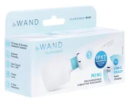 le Wand Classique Mini Wand Massager White luksuzni kompaktni punjivi masažer