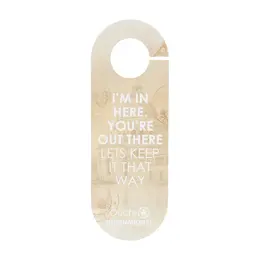 Ouch! International Door Hanger, višejezični dekorativni detalj za vašu privatnost