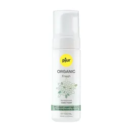 pjur Organic Fresh nežna pena za čišćenje 150ml sa veganskom formulom na biljnoj bazi