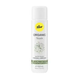 pjur Organic Touch veganski lubrikant na bazi vode 100 ml prirodna formula