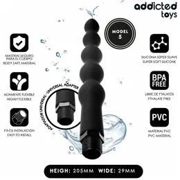 Addicted Toys Model 5 tuš za intimnu higijenu sa univerzalnim adapterom 205mm