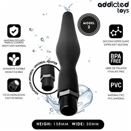 Addicted Toys Model 2 tuš za intimnu higijenu sa univerzalnim adapterom 158mm