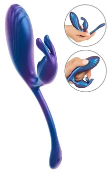 Sweet Smile Metallic Flexible Double silikonski sistem sa dvostrukim delovanjem 22.5cm