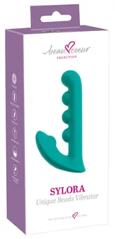 beau coeur Sylora Unique Beads intimni sistem za duplu stimulaciju, 17 cm, ljubičasti