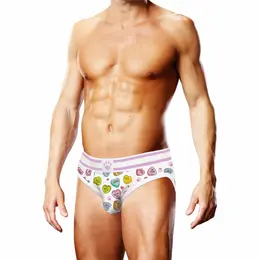 Prowler Briefs Candy Hearts Comfort Fit Two-Tone Waistband XL