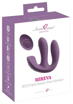beau coeur Mireva RC Triple intimni uređaj sa više zona i daljinskim upravljanjem