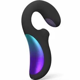 LELO ENIGMA Double Sonic crni intimni masažer, upravljanje preko aplikacije, 8 modova rada