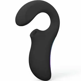 LELO ENIGMA Double Sonic crni intimni masažer, upravljanje preko aplikacije, 8 modova rada